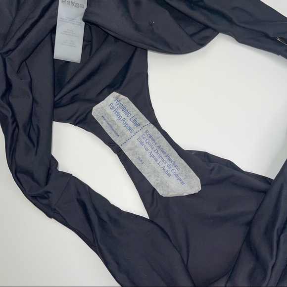 NEW Good American Good Waist Swim Bottom Basic Black 7 4XL - Picture 10 of 14